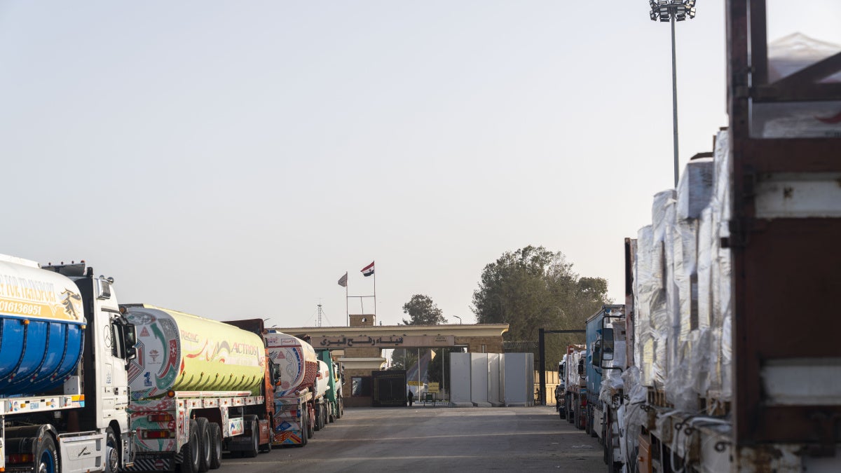 Gaza humanitarian aid delivery 2026 reconstruction efforts infrastructure