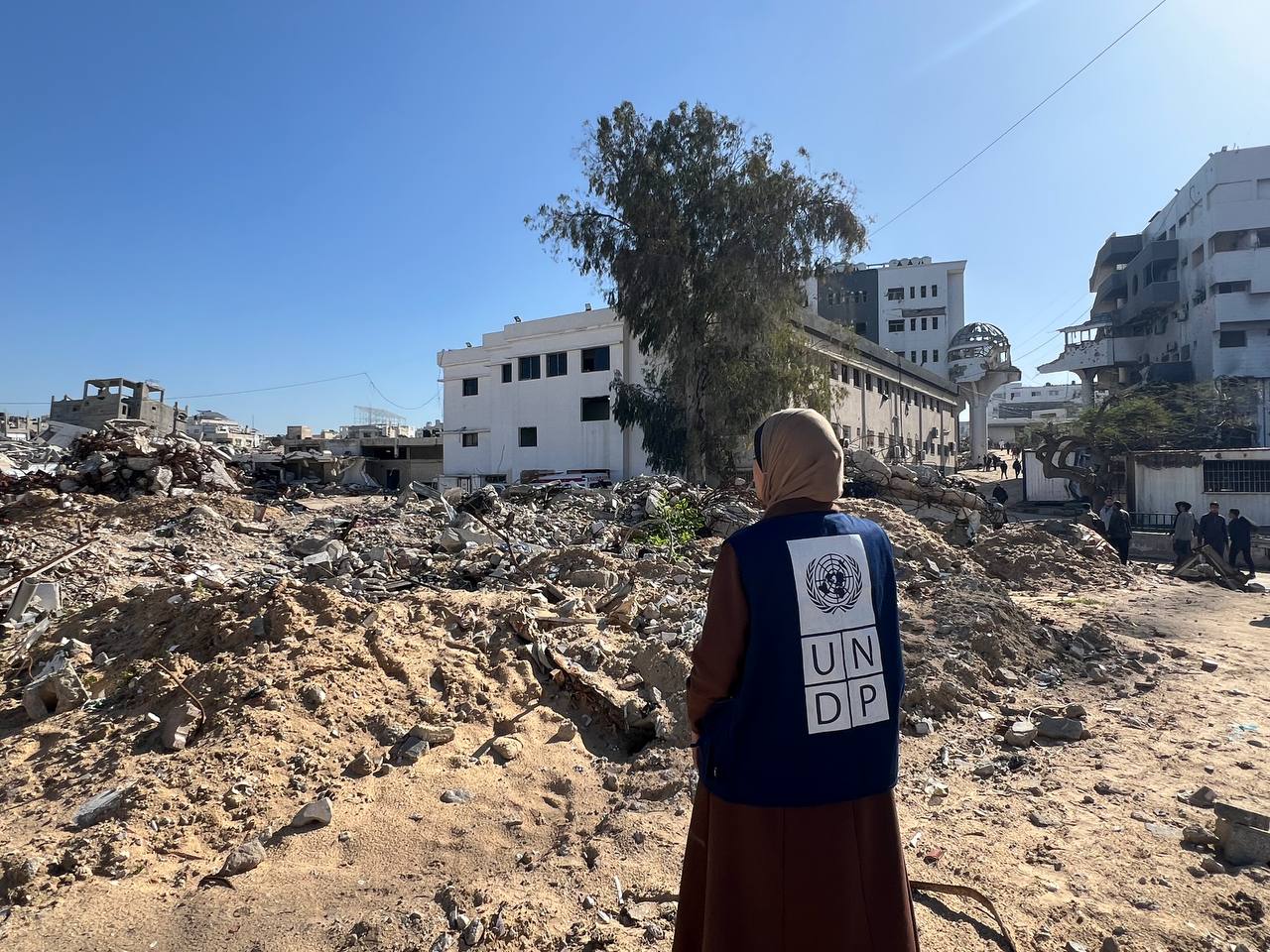 Damaged medical facilities in Gaza under reconstruction